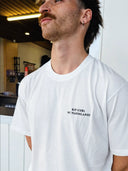 RIP CURL MOUNT MAUNGANUI HAZED TEE - BONE