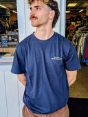 RIP CURL MOUNT MAUNGANUI HAZED TEE - DARK NAVY