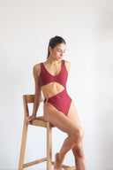 SUSY & LILY SUSY ONE PIECE - CHERRY