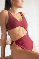 SUSY & LILY SUSY ONE PIECE - CHERRY