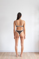 SUSY & LILY BELLA TOP - MOCHA