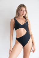 SUSY & LILY SUSY ONE PIECE - BLACK