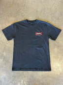 MOUNT SURF SHOP HEAVY TEE - WASHED BLACK