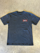 MOUNT SURF SHOP HEAVY TEE - WASHED BLACK
