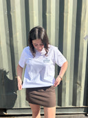 DIAMOND DESTO TEE - WHITE NZ