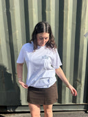 DIAMOND DESTO TEE - WHITE NZ