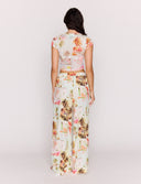 MINK PINK DOLCE MESH BABY TEE - VINTAGE POSTCARDS