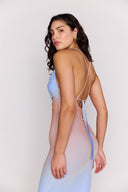 MINK PINK SOLSTICE OMBRE MESH MAXI DRESS - MULTI OMBRE