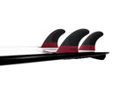 FUTURES BLACKSTIX THRUSTER - F8 - MAROON