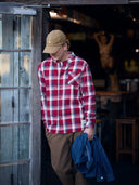 JUST ANOTHER FISHERMAN STAMP WAX CAP - BROWN