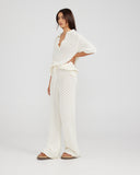 CHARLIE HOLIDAY SKYLAR SHIRT - WHITE