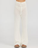 CHARLIE HOLIDAY SKYLAR PANT - WHITE