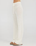 CHARLIE HOLIDAY SKYLAR PANT - WHITE