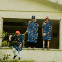 STICKY JOHNSON KIWI SUMMER HOODED TOWEL - LARGE