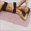 LAYDAY LAGUNA FLATWEAVE - PINK SAND/CHERRY
