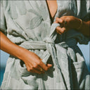 LAYDAY SUNDOWN ROBE - TROPICA DUSTY BLUE