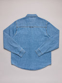 JUST ANOTHER FISHERMAN LOYALTY DENIM SHIRT - LIGHT BLUE