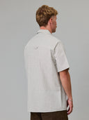 JUST ANOTHER FISHERMAN LOYALTY SS SHIRT - IVORY CHECK