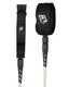 CREATURES STANDARD DUTY 8'0" LEASH - BONE BLACK
