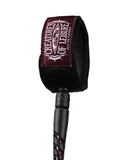 CREATURES OF LEISURE STANDARD DUTY 6'0" LEASH - DARK ROSE BLACK