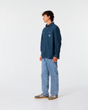 TCSS SUN CURED OVERSHIRT - WORKER BLUE