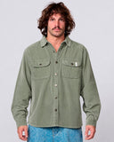CRITICAL SLIDE SURFACE CORD OVERSHIRT - GREEN