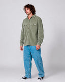 CRITICAL SLIDE SURFACE CORD OVERSHIRT - GREEN