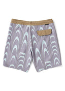 VISSLA MONSTER STRIPES 18.5" BOARDSHORTS - DUSTY LILAC