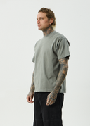 GENESIS HEAVYWEIGHT RECYCLED BOXY TEE - WASHED SYCAMORE