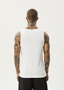 PARAMOUNT RIBBED SINGLET - WHITE