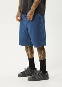 LIL C DENIM BAGGY FIT SHORT 22" - AUTHENTIC BLUE