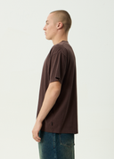 CLASSIC RETRO TEE - WASHED COFFEE
