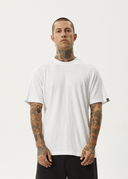 AFENDS CLASSIC RETRO TEE - WHITE