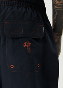 NUTS N BOLTS BAYWATCH SWIM SHORT 18 INCH - DEEP SEA