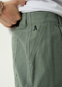 AFENDS SUMMIT - PLEATED CARGO SHORT 22" - WASHED SYCAMORE