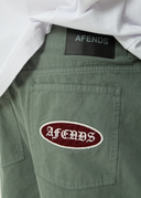 AFENDS SUMMIT - PLEATED CARGO SHORT 22" - WASHED SYCAMORE