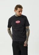 AFENDS DESTROYED - RETRO TEE - STONE BLACK