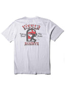 VISSLA BANDITS ORGANIC BLEND SS TEE- WHITE