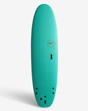 Teal like colour soft top surfboard soft board mick fanning
