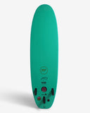 Teal like colour soft top surfboard soft board mick fanning