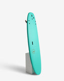 Teal like colour soft top surfboard soft board mick fanning