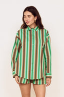 MINK PINK RUE STRIPE SHIRT - STRIPE