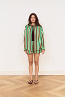 MINK PINK RUE STRIPE SHIRT - STRIPE