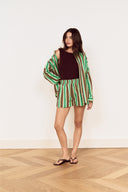 MINK PINK RUE STRIPE SHORTS - STRIPE