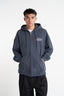 BLOCK ZIP HOOD 350/ALTA - ASPHALT