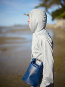 JUST ANOTHER FISHERMAN MINI DRY SLING BAG - NAVY