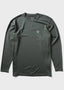 VISSLA TWISTED ECO SS LYCRA - MILITARY HEATHER