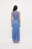 MON RENN KIRA LACE DRESS - ULTRAMARINE