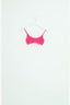 MISFIT CHECK MATE SCOOP BIKINI TOP - RASP