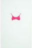 MISFIT CHECK MATE SCOOP BIKINI TOP - RASP